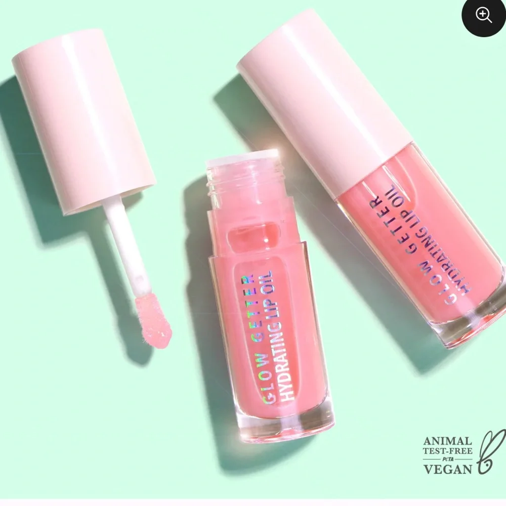 MOIRA 09 Bubble Pink Glow Getter Hydrating Lip Oil